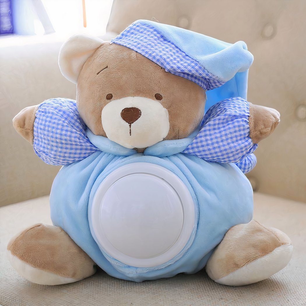 Teddybär mit White Noise und Musik 25 cm