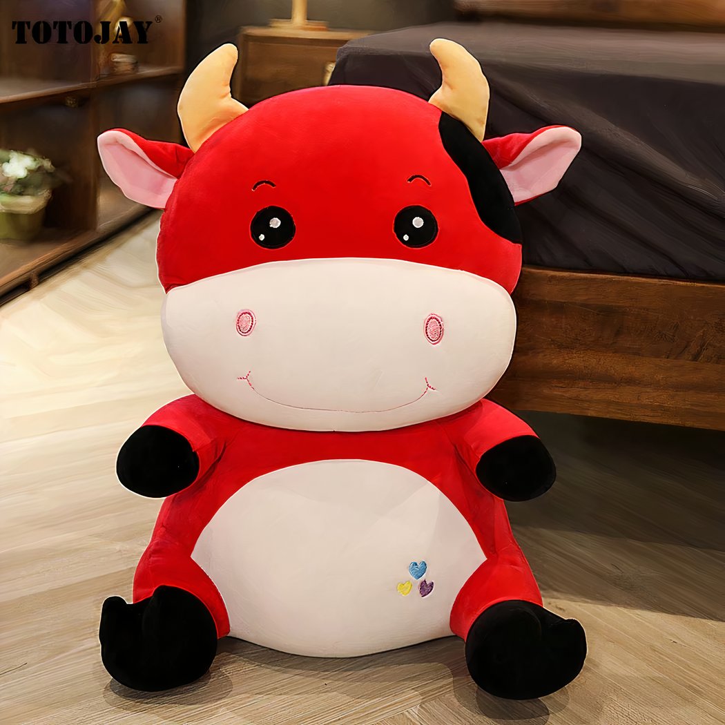 Kawaii Kuh Kuschelkissen 25–55 cm