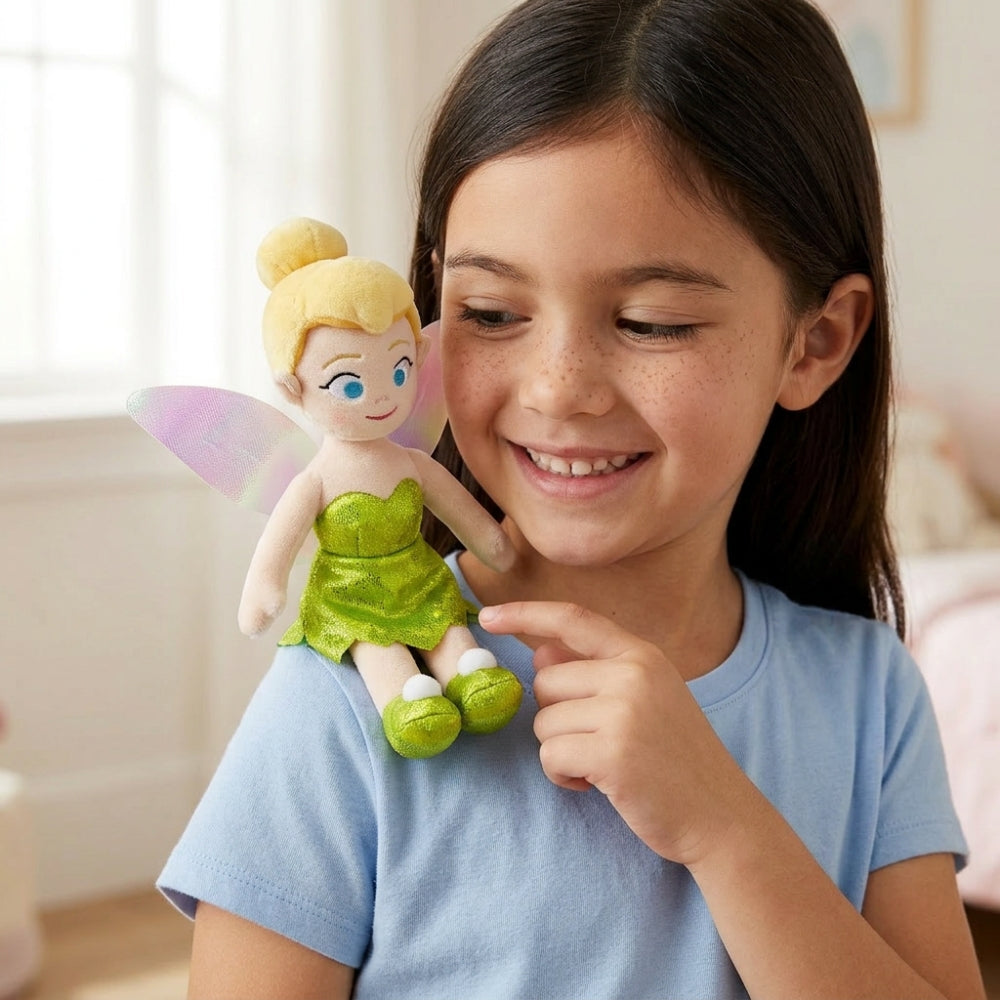 Tinker Bell Magnet-Schulterplüsch 8 cm