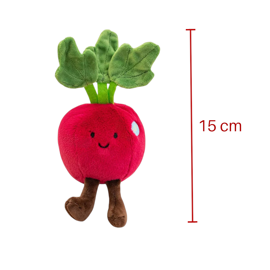Kawaii Rote-Bete Kuscheltier