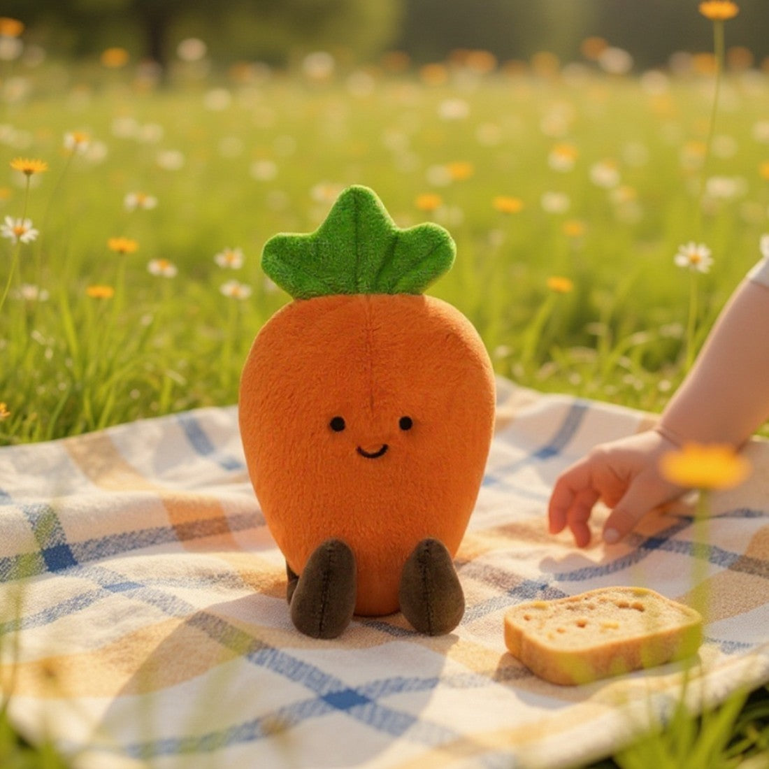 Kawaii Karotten Kuscheltier