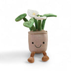 Kawaii Mondblumen Pflanzen-Kuscheltier 30 cm