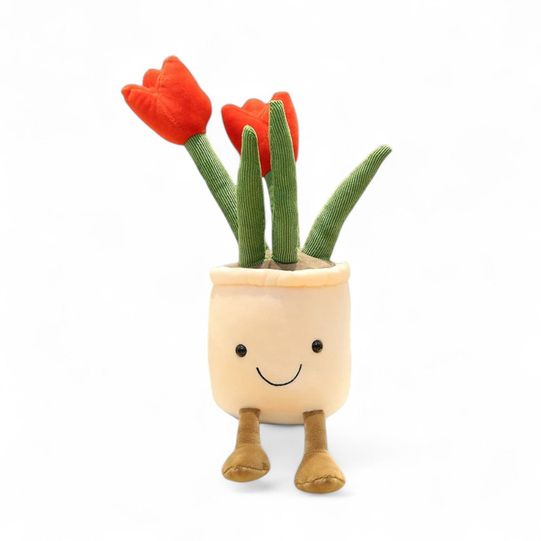 Kawaii Tulpen Pflanzen-Kuscheltier 35 cm