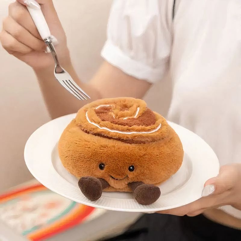 Kawaii Zimtschnecken Kuscheltier