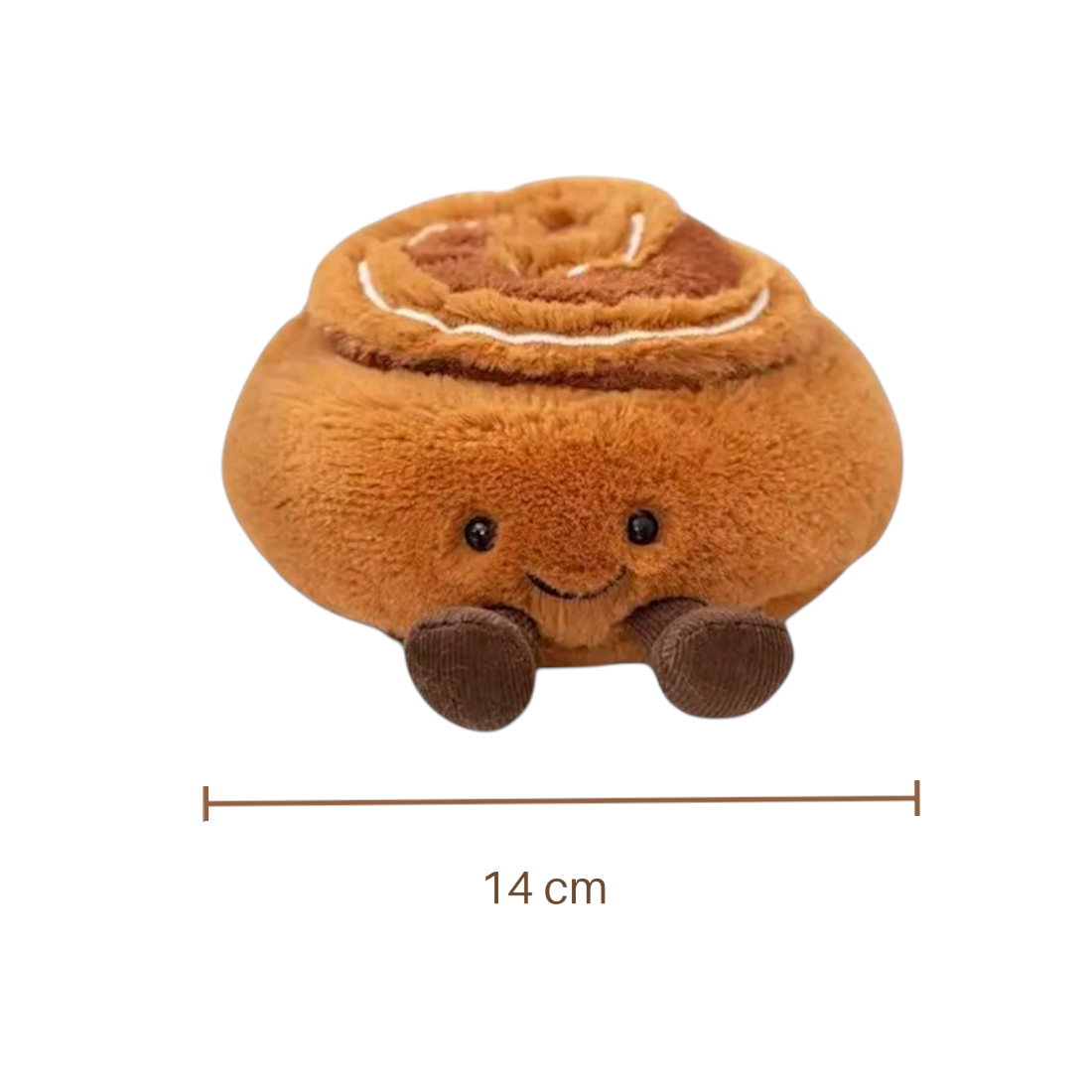 Kawaii Zimtschnecken Kuscheltier