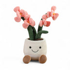 Kawaii Orchideen Pflanzen-Kuscheltier