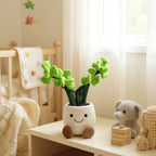 Kawaii Orchideen Pflanzen-Kuscheltier