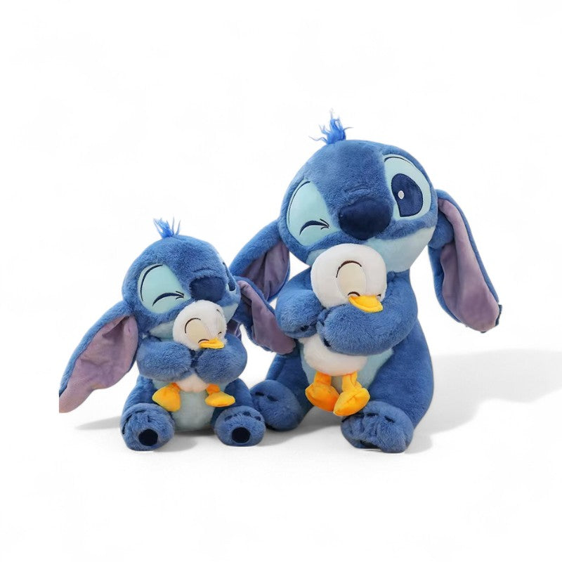Stitch mit Enten-Kuscheltier 30–45 cm