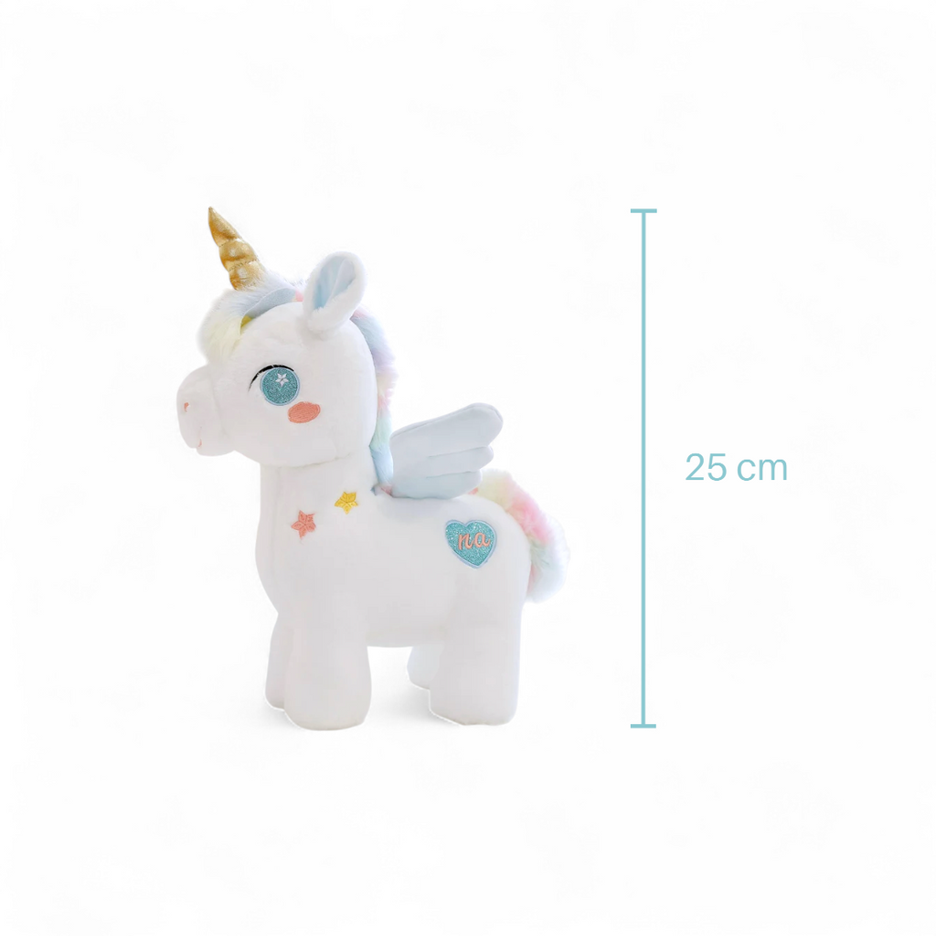 Weiches Einhorn Kuscheltier 25–30 cm