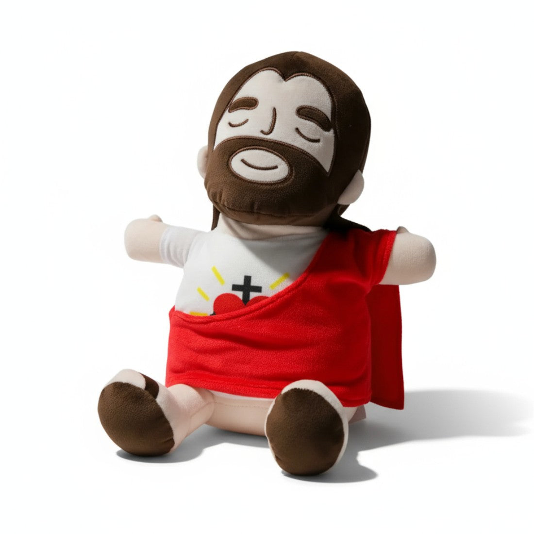Atmendes Jesus Nachtlicht Kuscheltier 40–45 cm