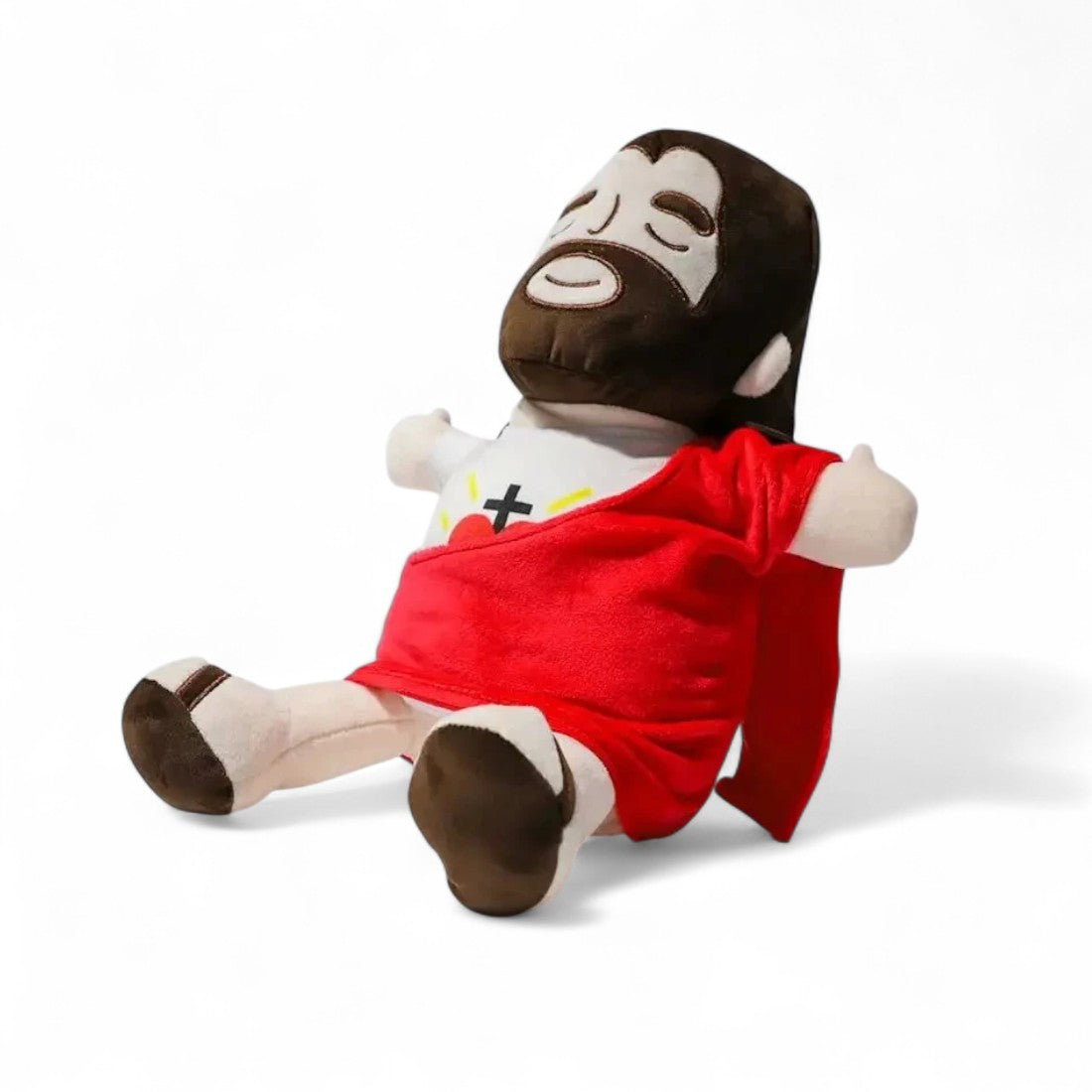 Atmendes Jesus Nachtlicht Kuscheltier 40–45 cm