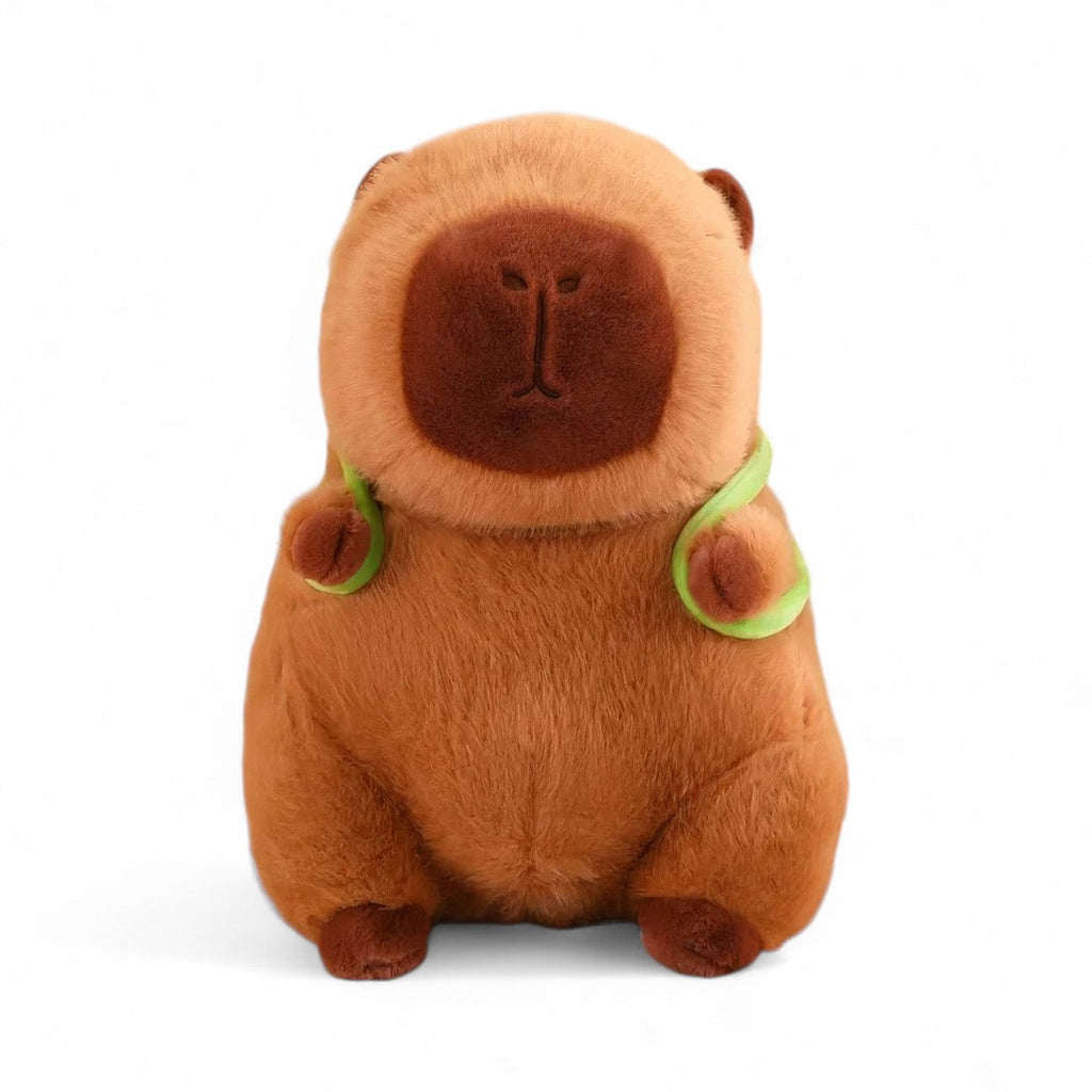 Capybara mit Schildkröten-Rucksack 30 cm