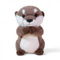 Otter Kuscheltier Braun-Weiß 25–35 cm