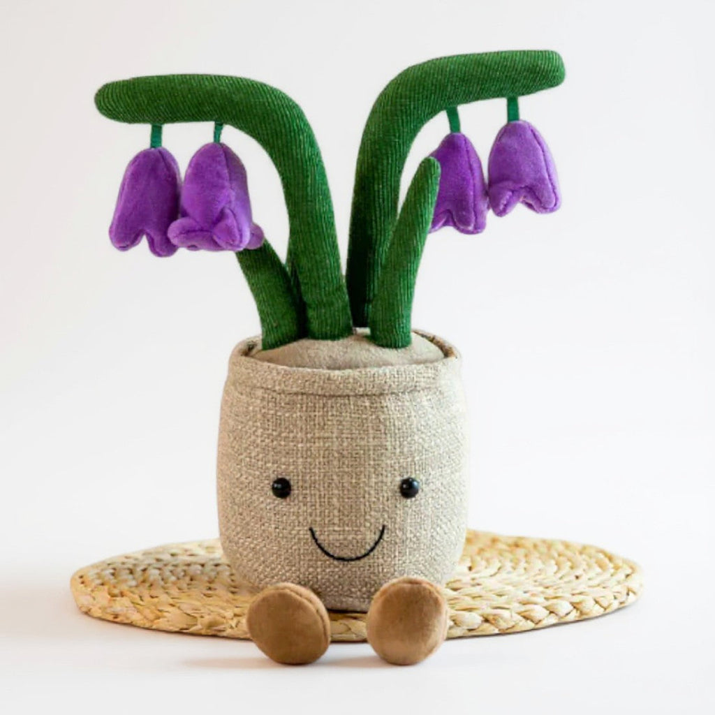Kawaii Veilchen Pflanzen-Kuscheltier