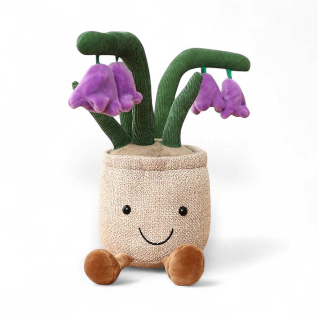Kawaii Veilchen Pflanzen-Kuscheltier