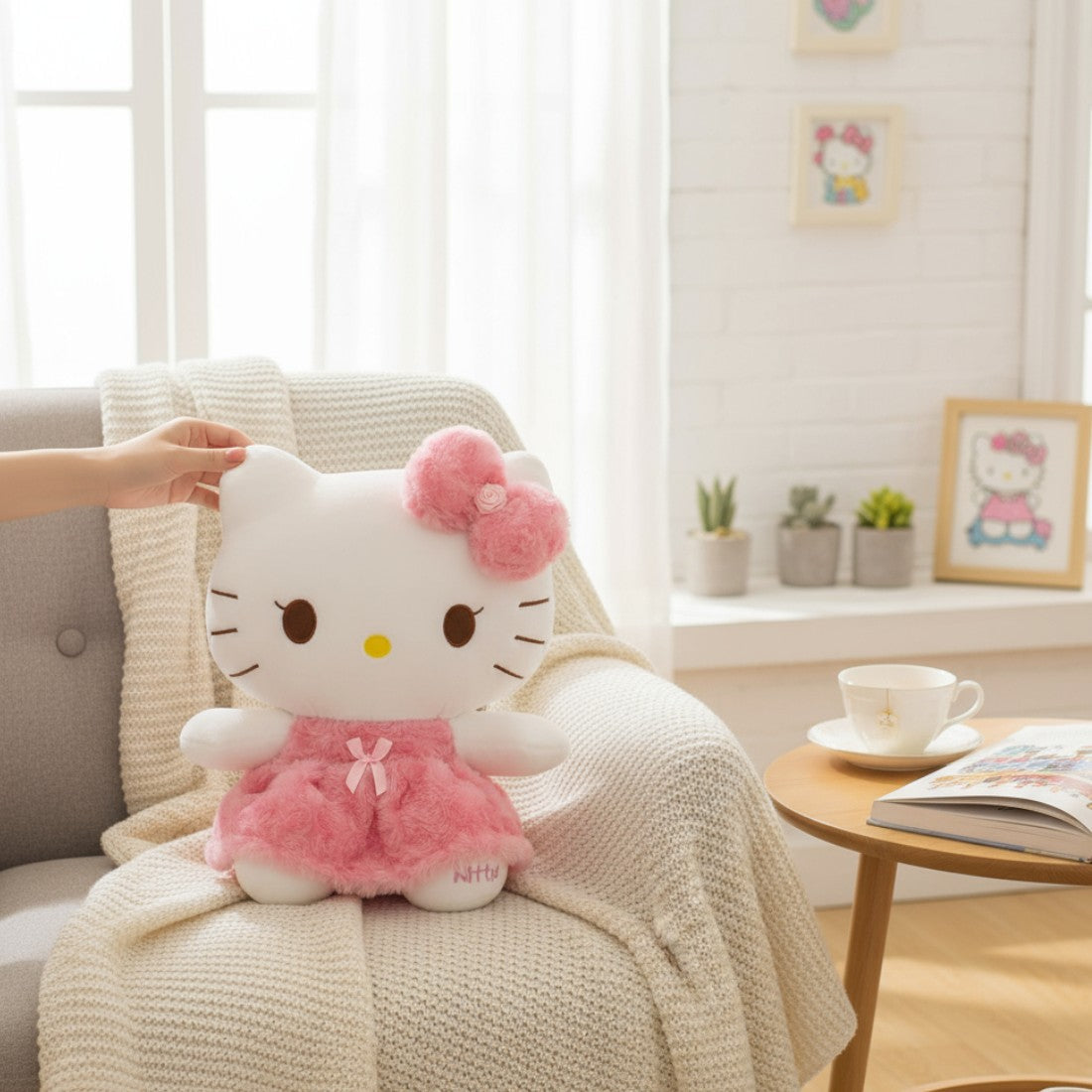 Hello Kitty & My Melody Kuscheltier Rosa 35–65 cm