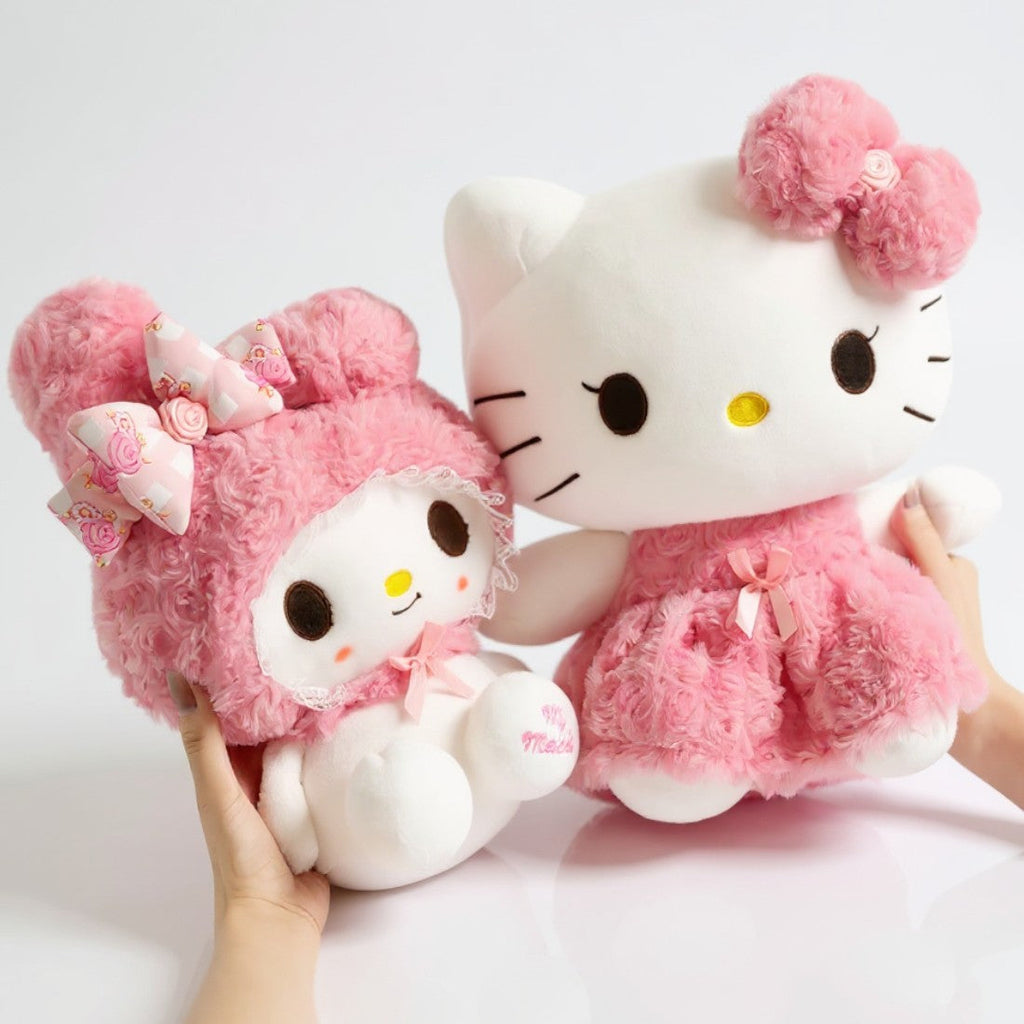 Hello Kitty & My Melody Kuscheltier Rosa 35–65 cm