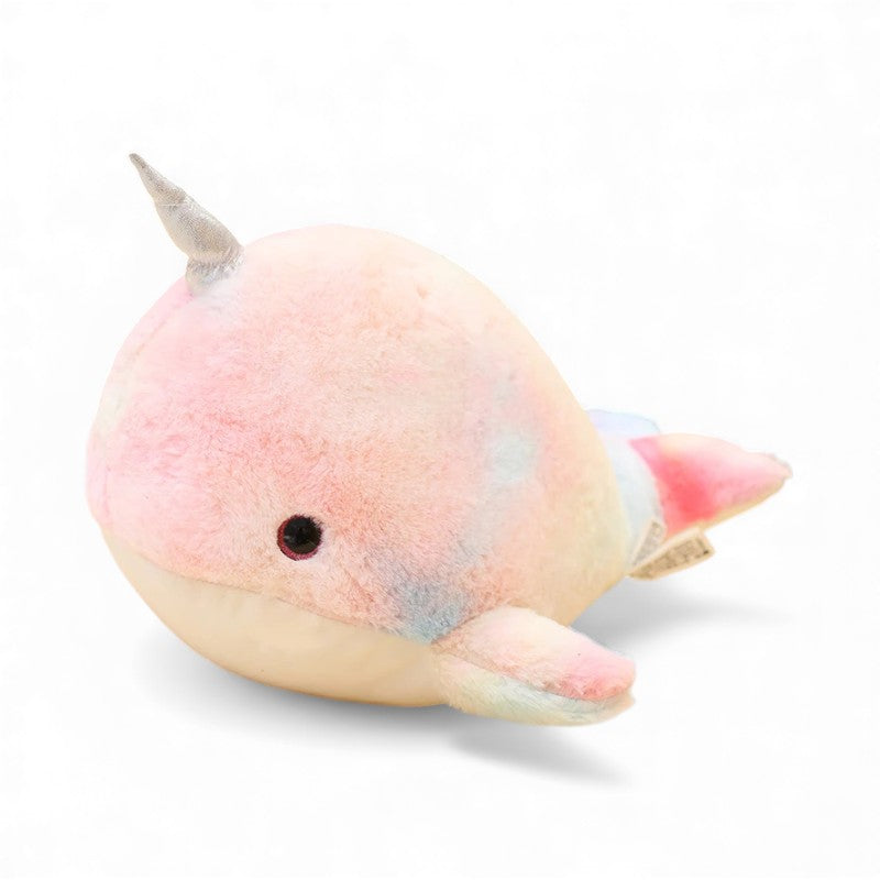 Pastell Narwal Kuscheltier 28–75 cm