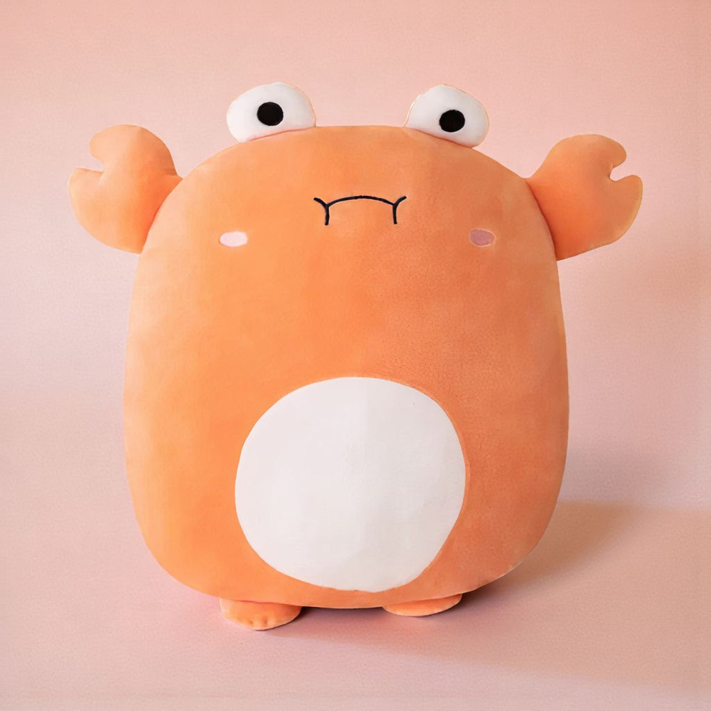 Kawaii Krabben Kuschelkissen 40–45 cm