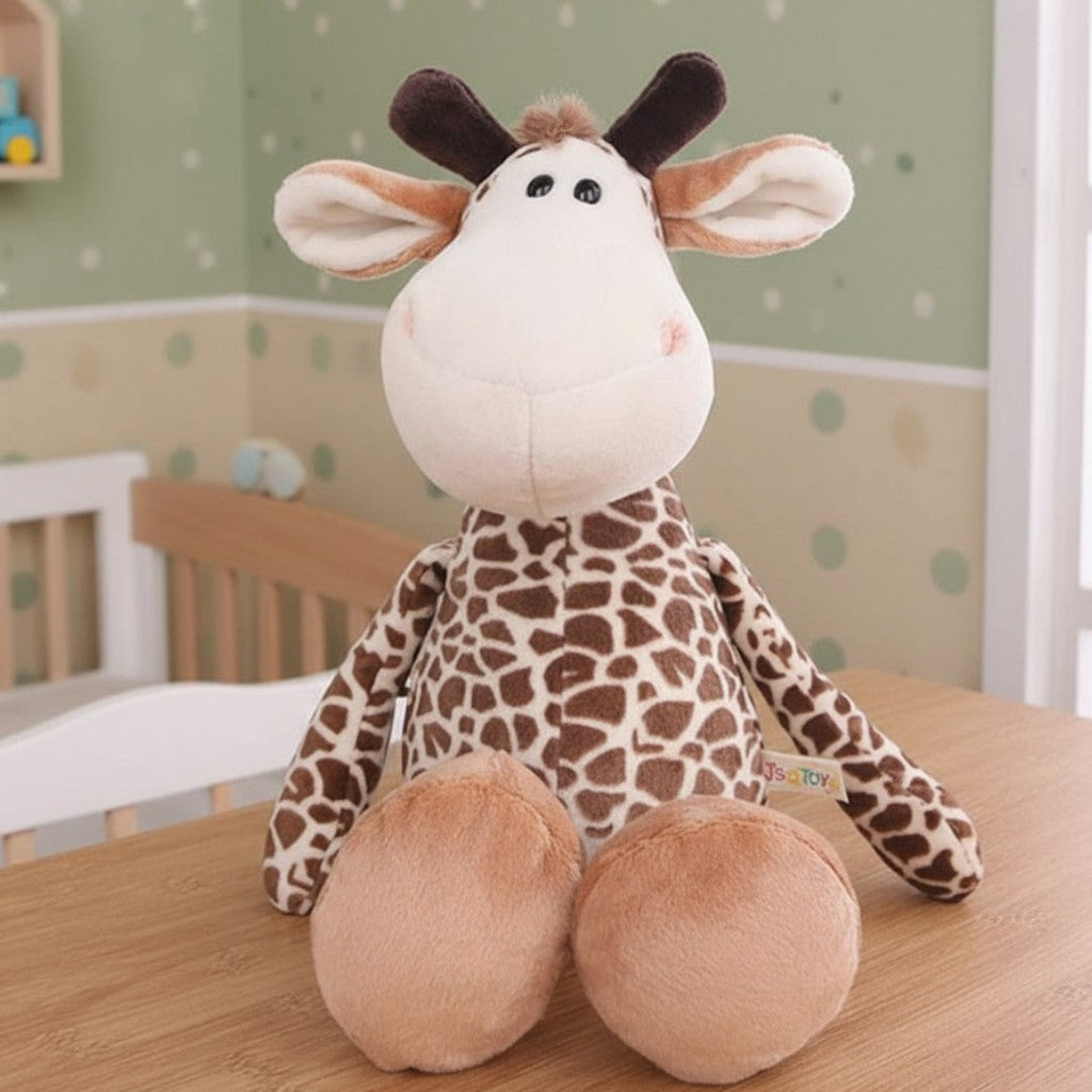 Giraffen Kuscheltier Beige-Braun 25–30 cm