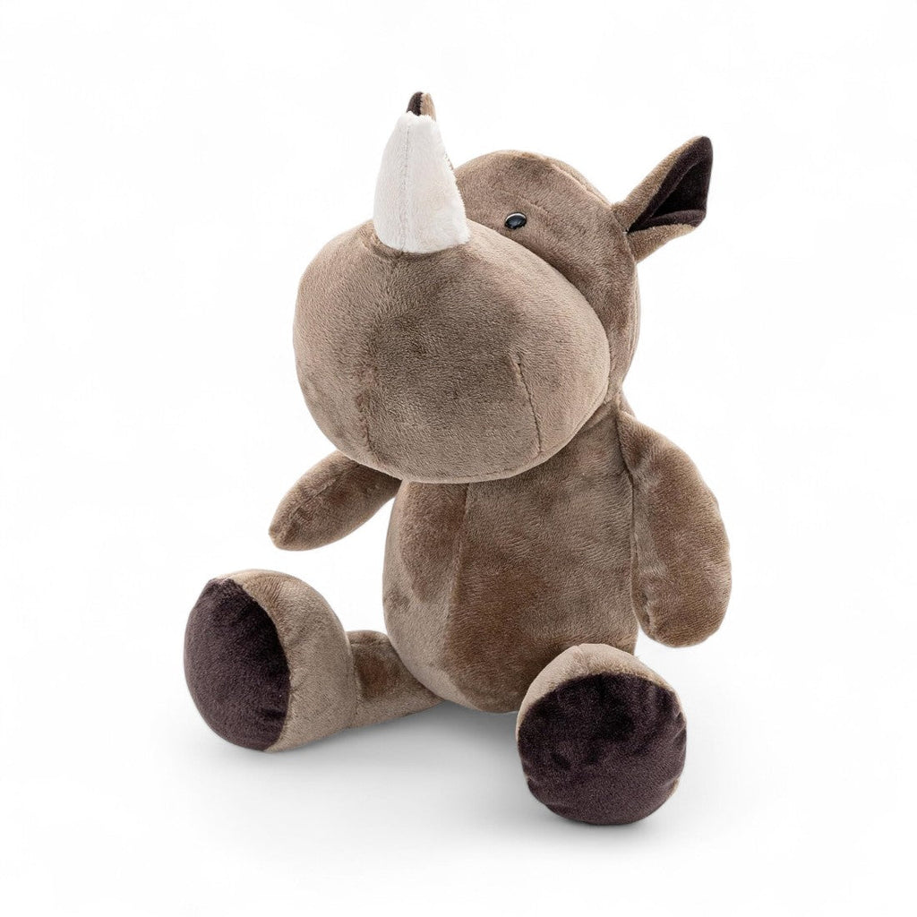 Nashorn Kuscheltier Grau-Braun 25–30 cm