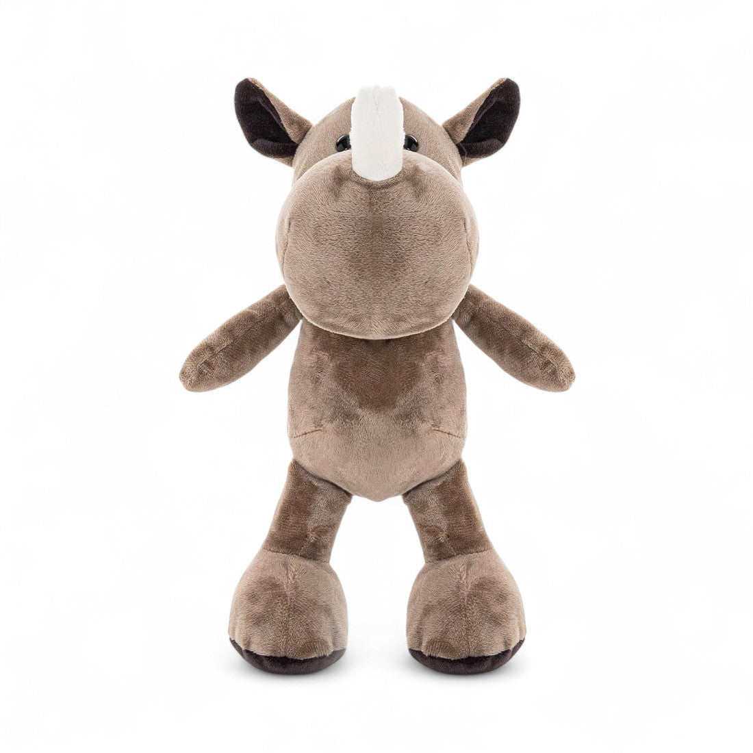 Nashorn Kuscheltier Grau-Braun 25–30 cm