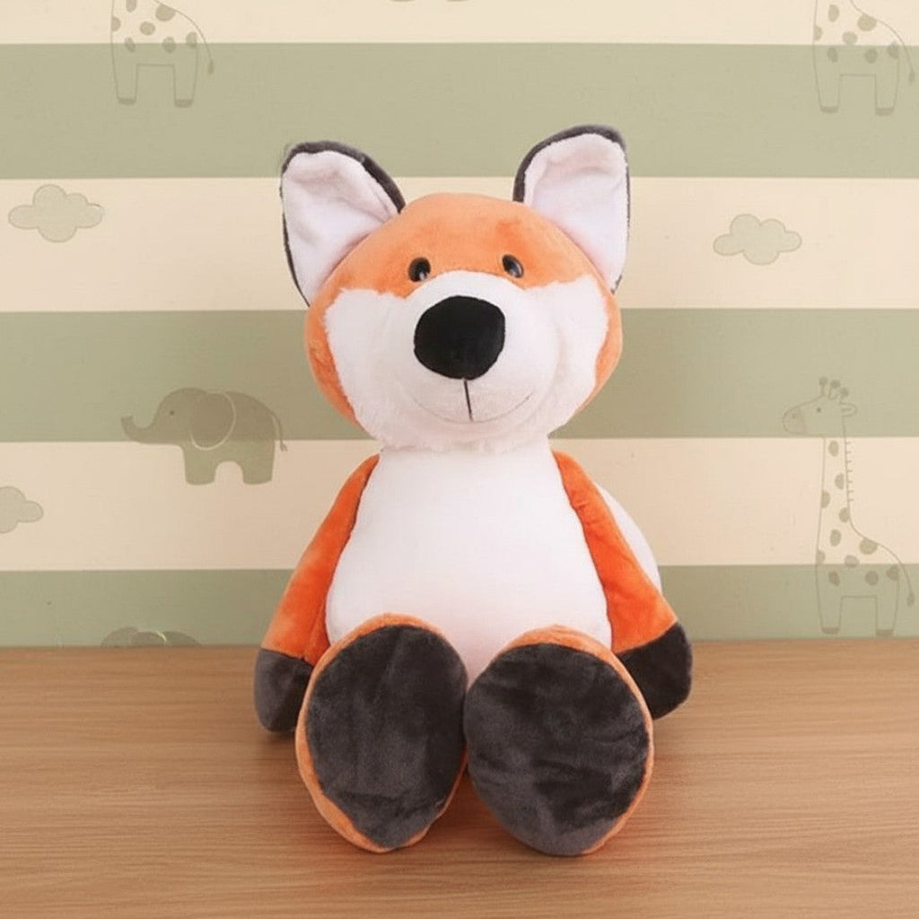 Orangefarbenes Fuchs Kuscheltier 25–30 cm