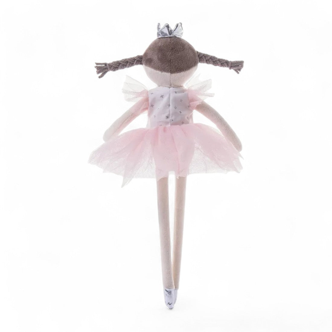 Ballerina Stoffpuppe mit Tutu 30–35 cm