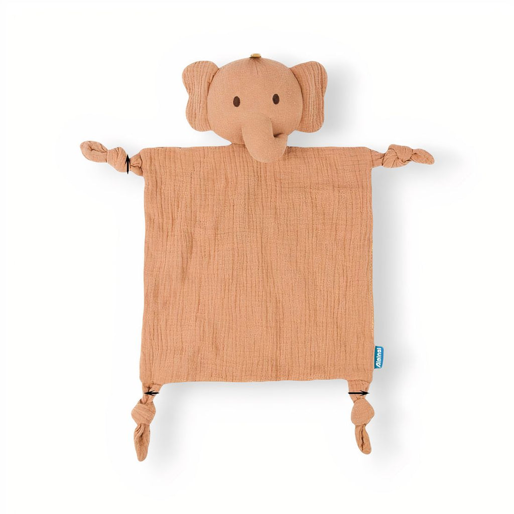 Elefanten Schmusetuch Beige 25–30 cm