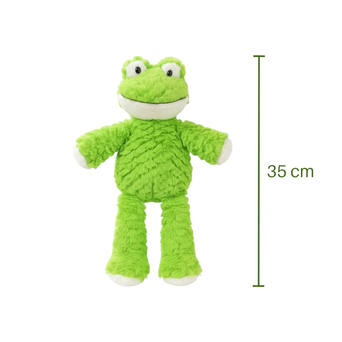 Grünes Frosch Kuscheltier 35–40 cm