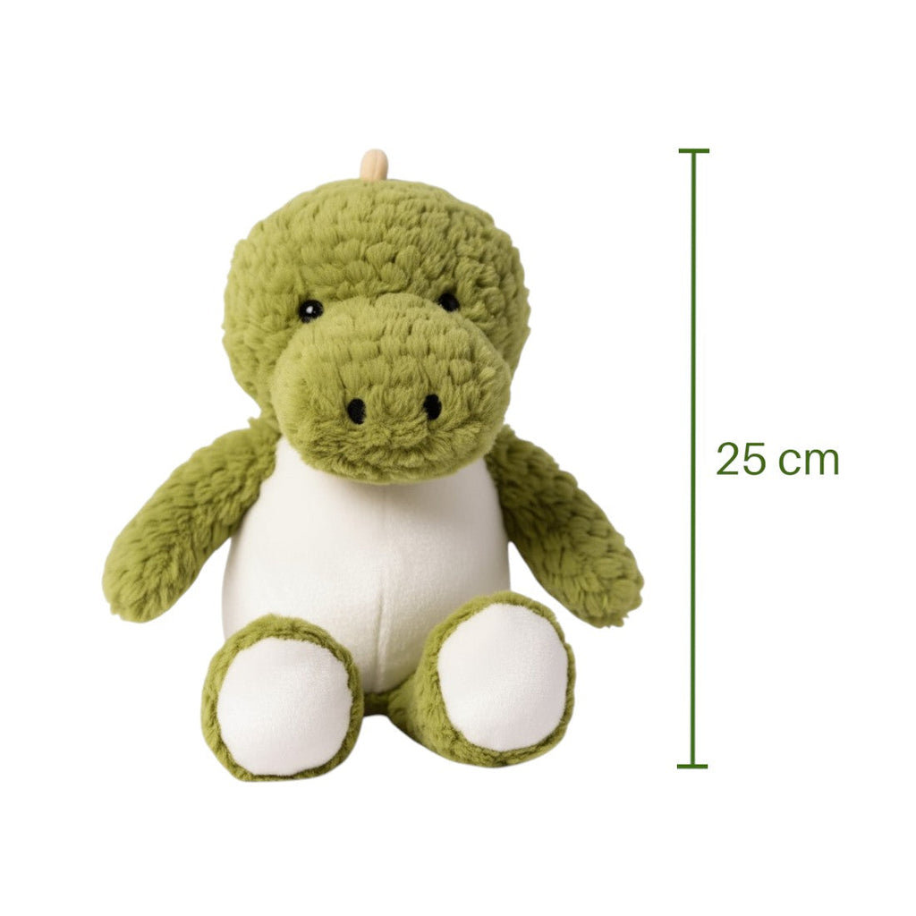 Grünes Dinosaurier Kuscheltier 35–40 cm