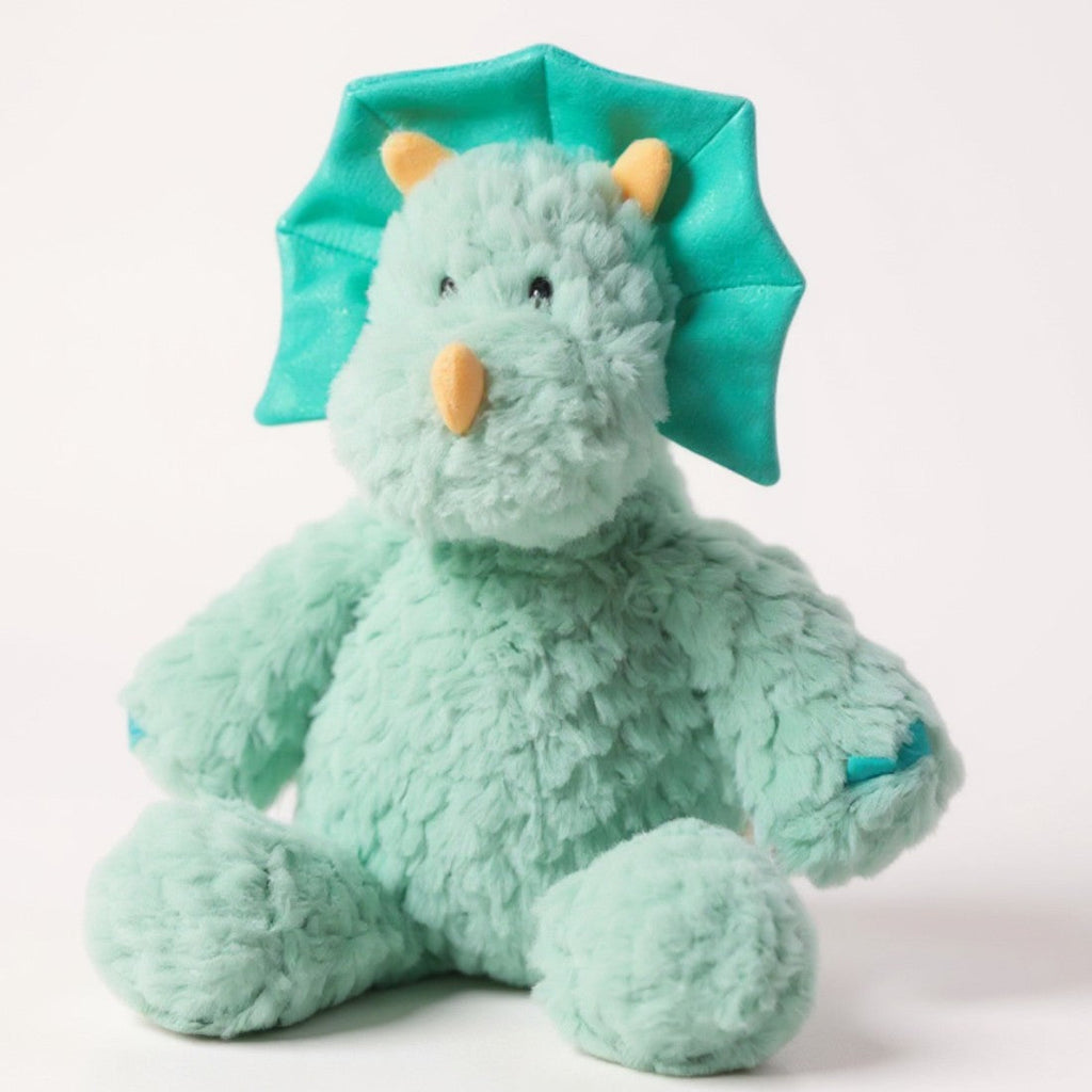 Blaues Triceratops Kuscheltier 35–40 cm