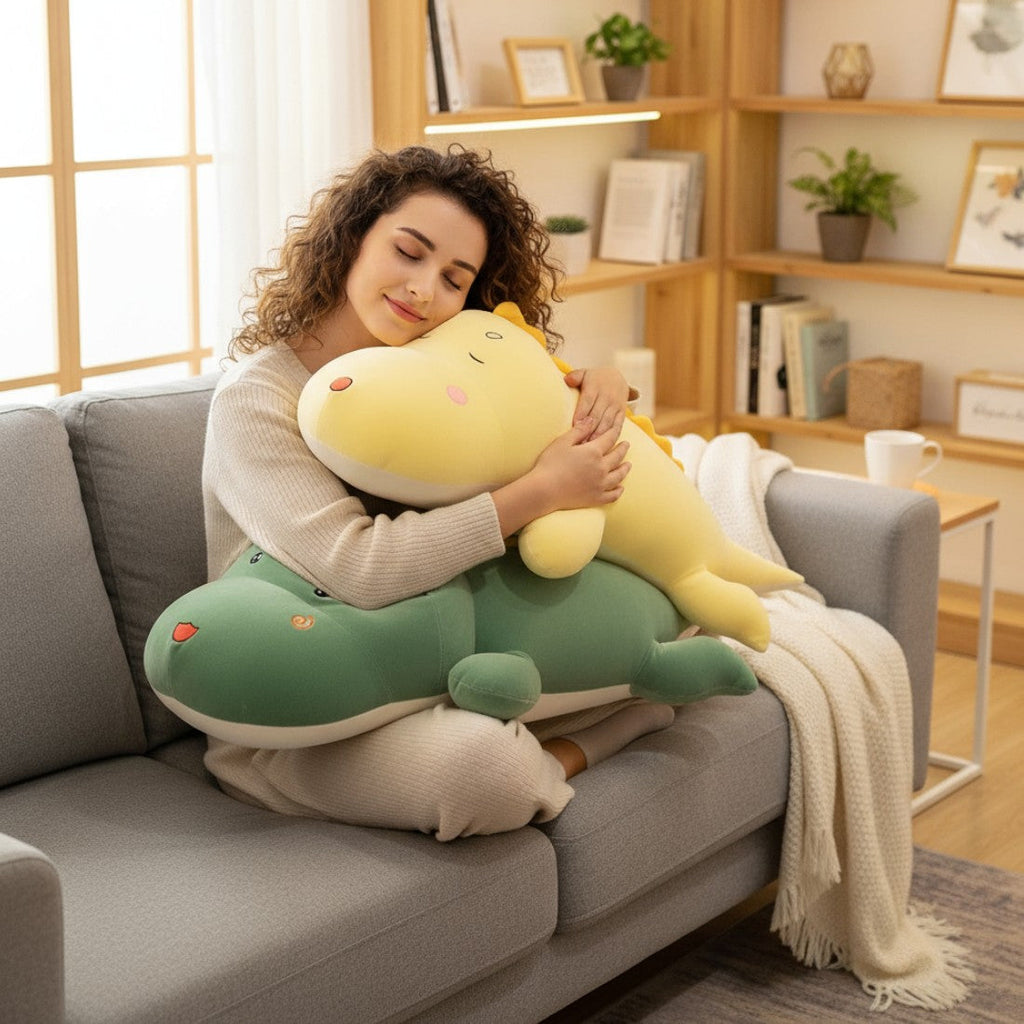 XXL Dinosaurier Kuscheltier 80–100 cm