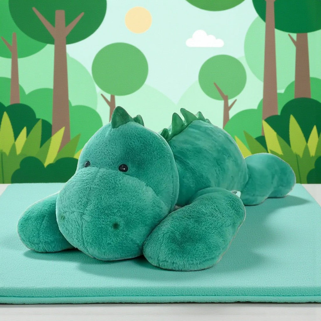 Riesen Dinosaurier Kuscheltier Grün 30–70 cm