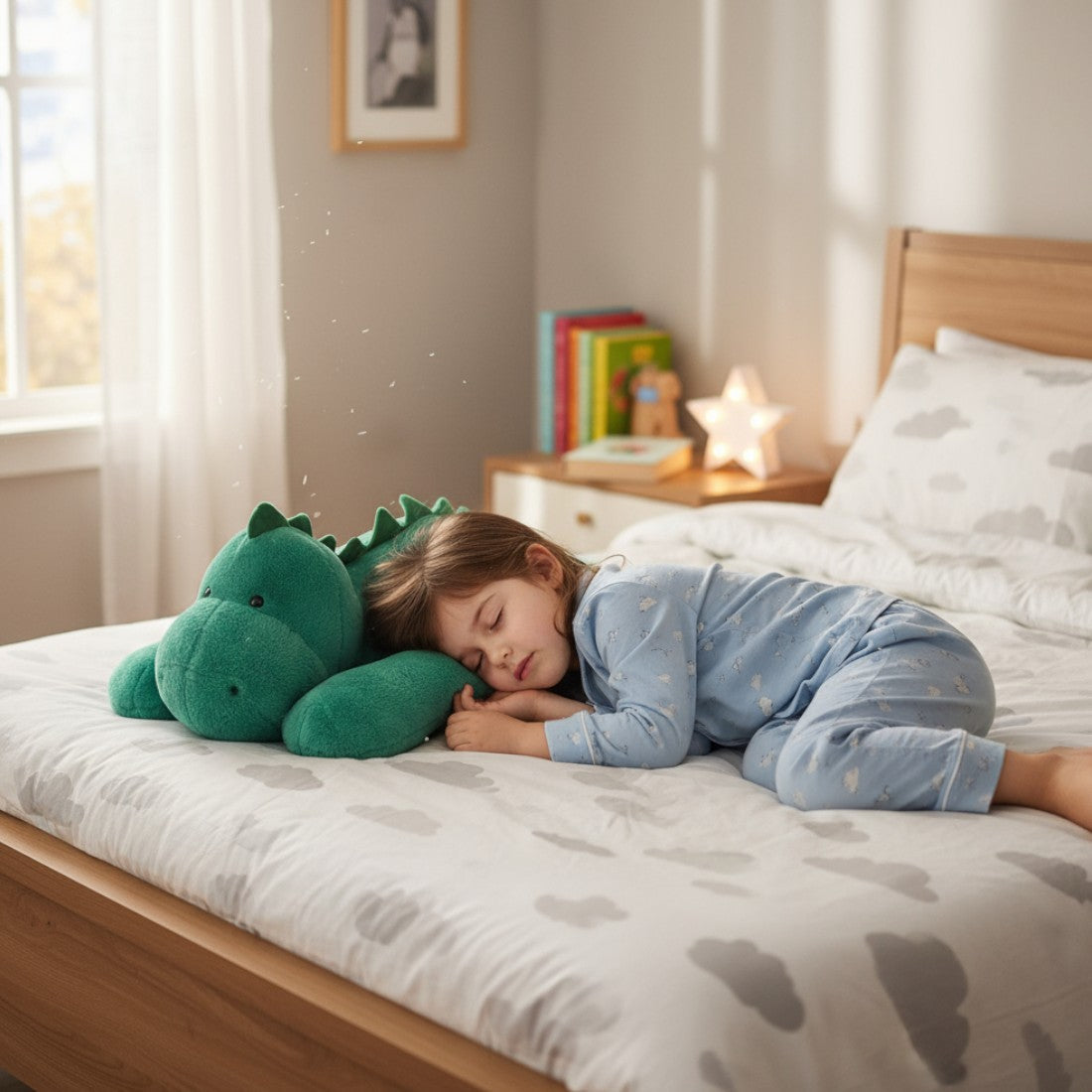 Riesen Dinosaurier Kuscheltier Grün 30–70 cm
