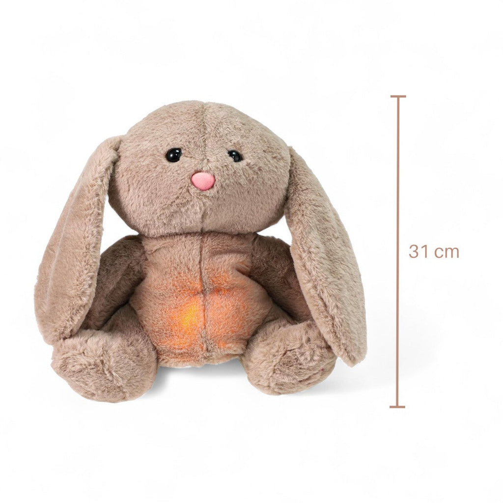 Atmendes Hasen Nachtlicht mit Musik 30–35 cm