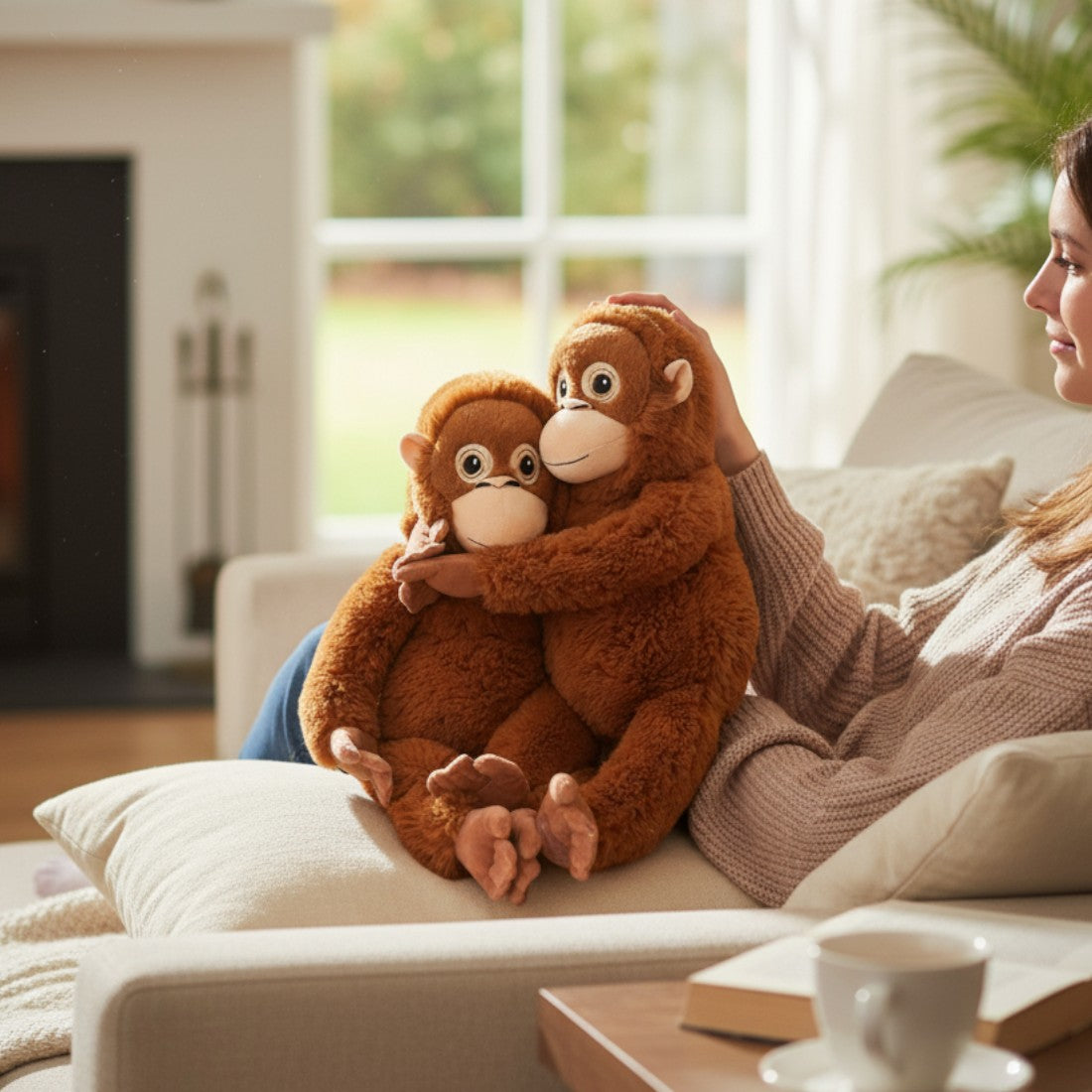 Riesen Orang-Utan Kuscheltier 66 cm