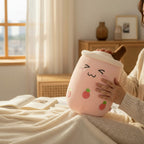 Kawaii Erdbeer Bubble Milk Tea 23–35 cm