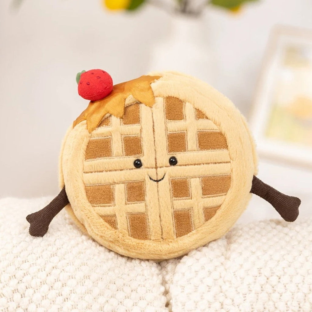 Kawaii Waffel Kuscheltier 15–20 cm