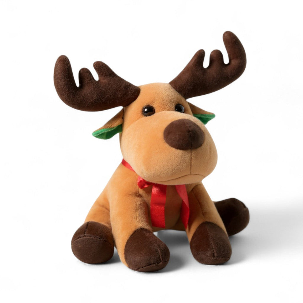 Weihnachts-Rentier Kuscheltier 25–30 cm