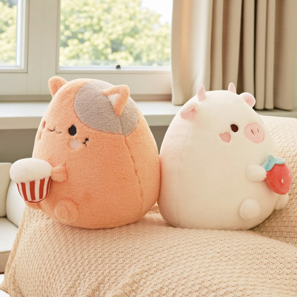 Kawaii Schwein Squishy Kuschelkissen 30–35 cm