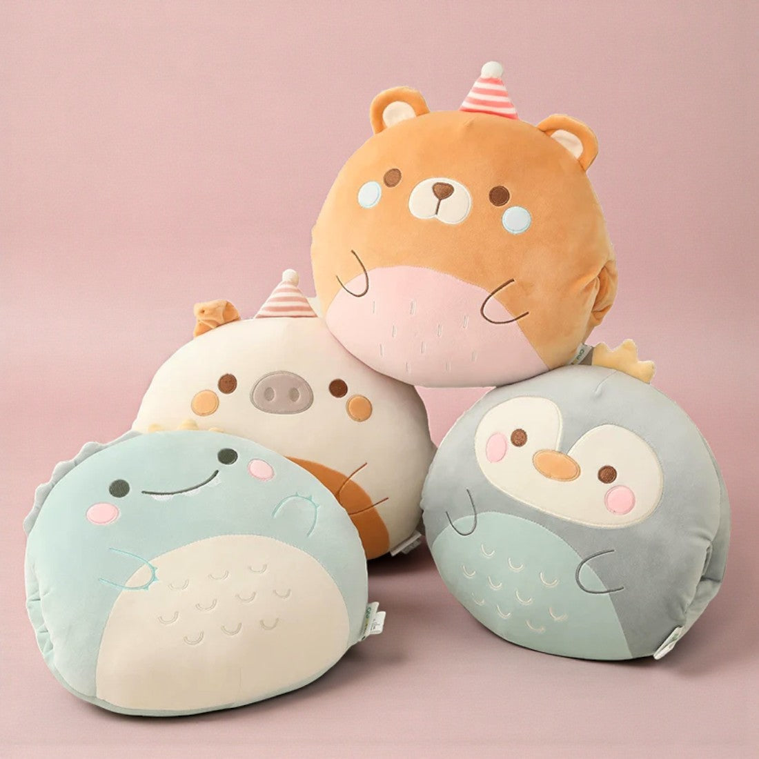 Rundes Squishy Kuschelkissen 40–45 cm