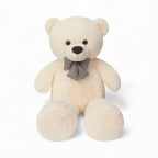 Riesen Teddybär 100 cm mit Vichy-Schleife