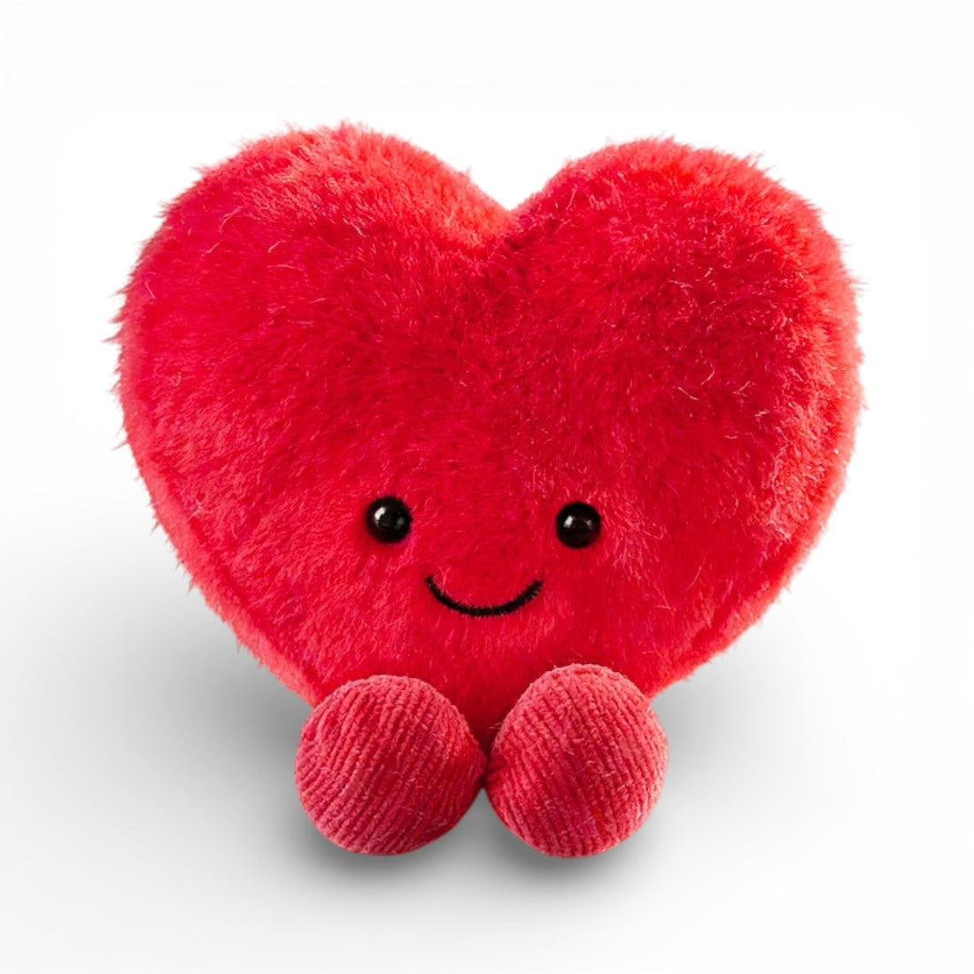 Herz Kuscheltier Rosa 10 cm