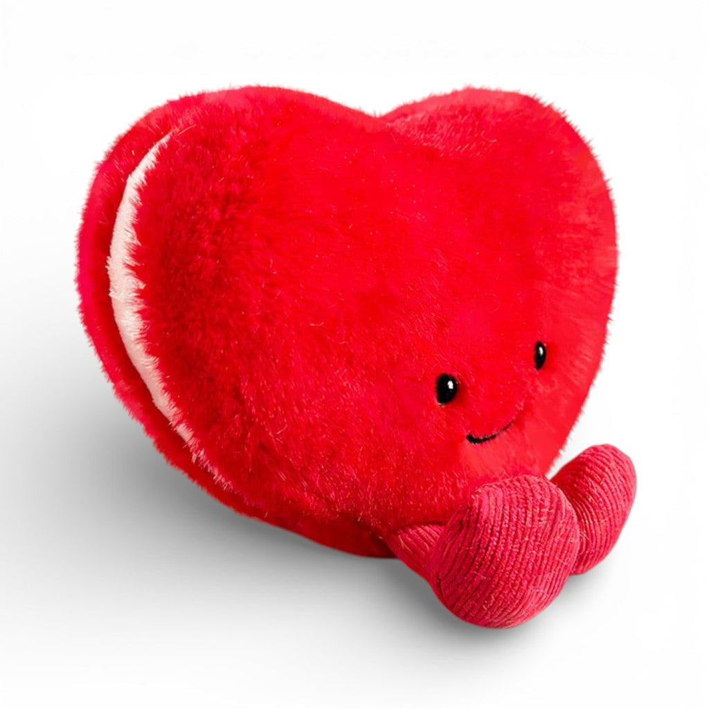 Herz Kuscheltier Rosa 10 cm