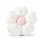 Blumen Kuschelkissen Weiß oder Rosa 32–50 cm