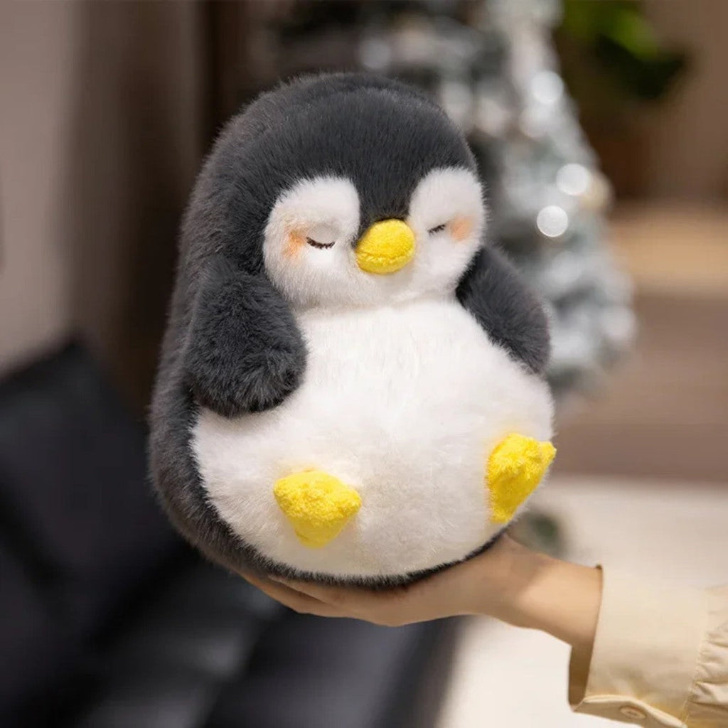 Schlafendes Pinguin Kuscheltier 20–40 cm