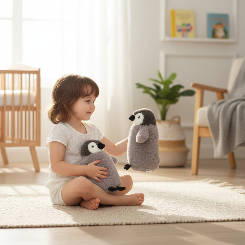 Graues Pinguin Kuscheltier 23–50 cm