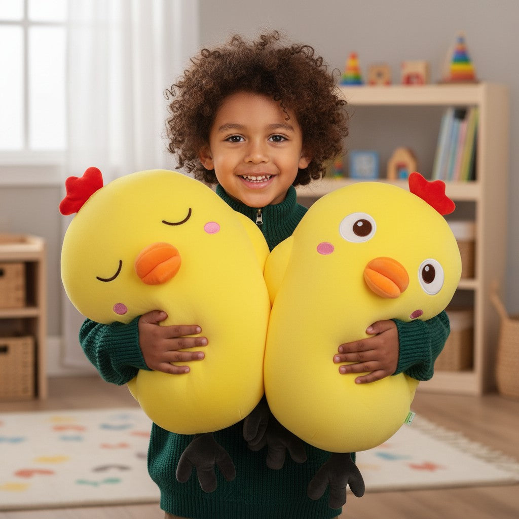 Kawaii Küken Kuscheltier 25–65 cm