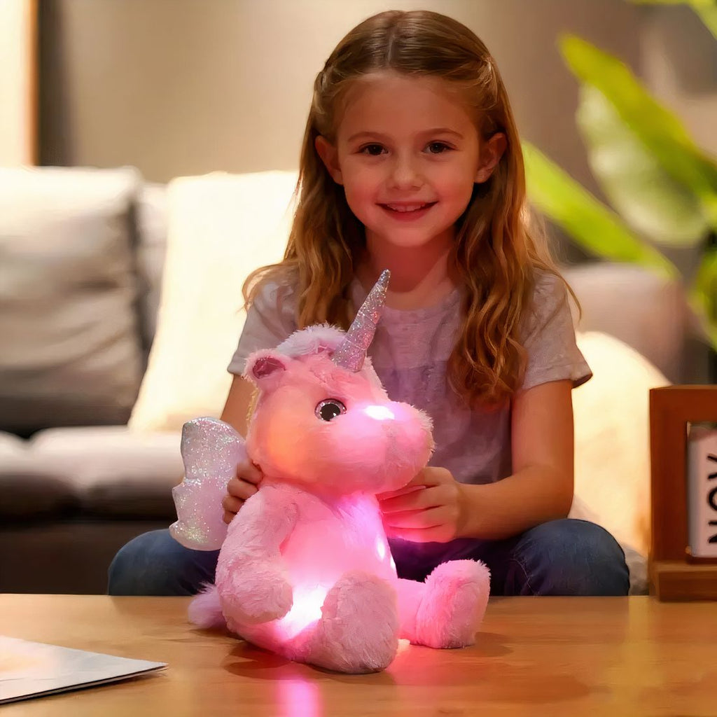 Einhorn Nachtlicht Kuscheltier